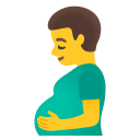 Google pregnant man