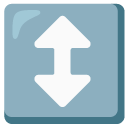 Google up-down arrow