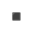 Google black small square