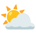 Google sun behind cloud