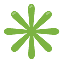Google eight-spoked asterisk