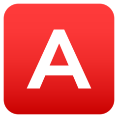 JoyPixels A型血