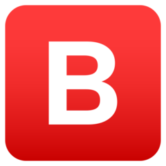 JoyPixels B型血
