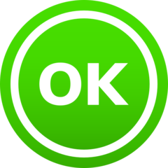 JoyPixels OK button