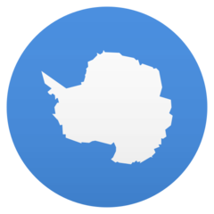 JoyPixels flag: Antarctica