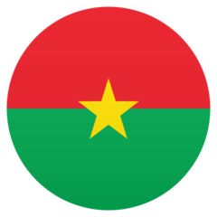 JoyPixels 布基纳法索国旗