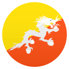 JoyPixels flag: Bhutan