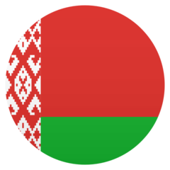 JoyPixels flag: Belarus