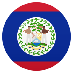 JoyPixels flag: Belize