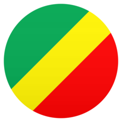 JoyPixels flag: Congo - Brazzaville