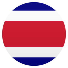 JoyPixels flag: Costa Rica