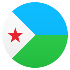 JoyPixels 吉布提国旗