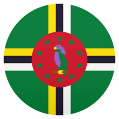 JoyPixels flag: Dominica