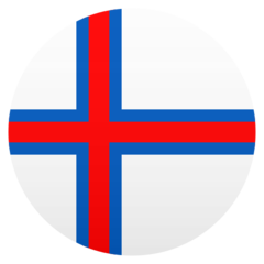 JoyPixels flag: Faroe Islands