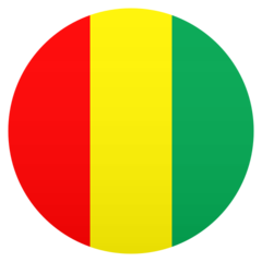 JoyPixels flag: Guinea