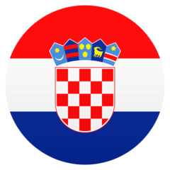 JoyPixels flag: Croatia
