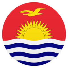 JoyPixels flag: Kiribati