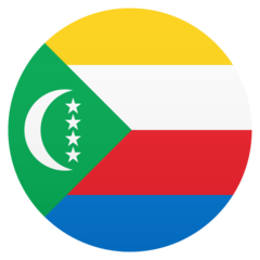 JoyPixels flag: Comoros