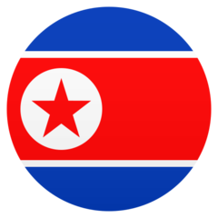 JoyPixels flag: North Korea