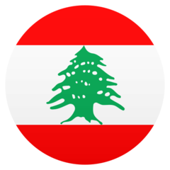 JoyPixels flag: Lebanon
