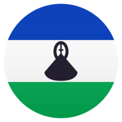JoyPixels flag: Lesotho