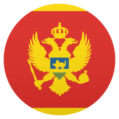 JoyPixels flag: Montenegro