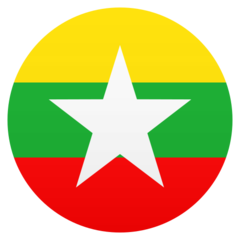 JoyPixels flag: Myanmar (Burma)