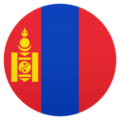 JoyPixels flag: Mongolia