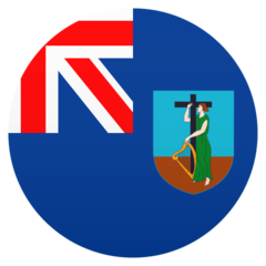 JoyPixels flag: Montserrat