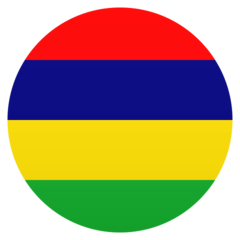 JoyPixels flag: Mauritius