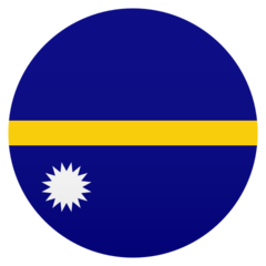 JoyPixels 瑙鲁国旗