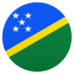 JoyPixels flag: Solomon Islands