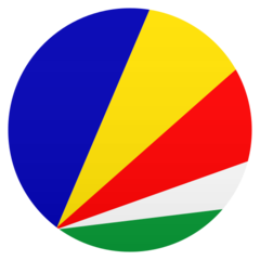 JoyPixels flag: Seychelles