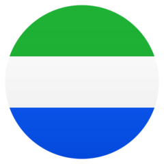 JoyPixels flag: Sierra Leone