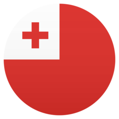 JoyPixels flag: Tonga