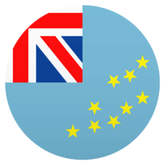 JoyPixels flag: Tuvalu