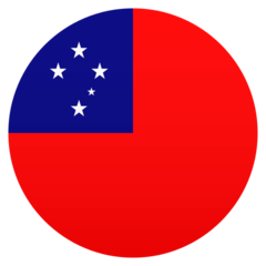 JoyPixels flag: Samoa