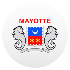 JoyPixels flag: Mayotte