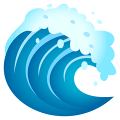 JoyPixels water wave