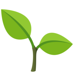 JoyPixels seedling