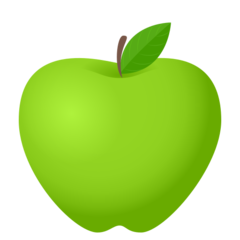 JoyPixels green apple