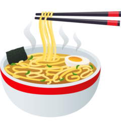 JoyPixels steaming bowl