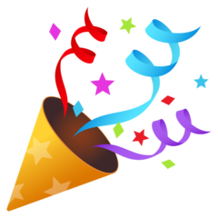 JoyPixels party popper
