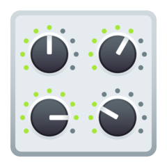 JoyPixels control knobs