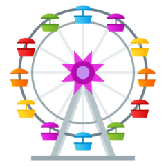 JoyPixels ferris wheel