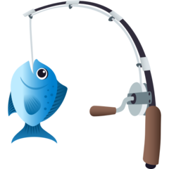 JoyPixels fishing pole