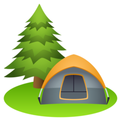 JoyPixels camping