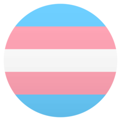 JoyPixels transgender flag