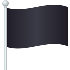 JoyPixels black flag