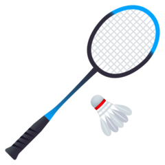 JoyPixels badminton
